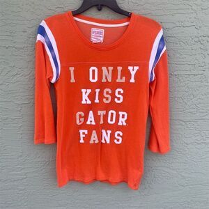 Victoria's Secret PINK Florida Gators Women's Orange Long Sleeve T-Shirt